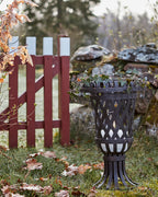 BODIL Uteljushållare/kruka M, Svart