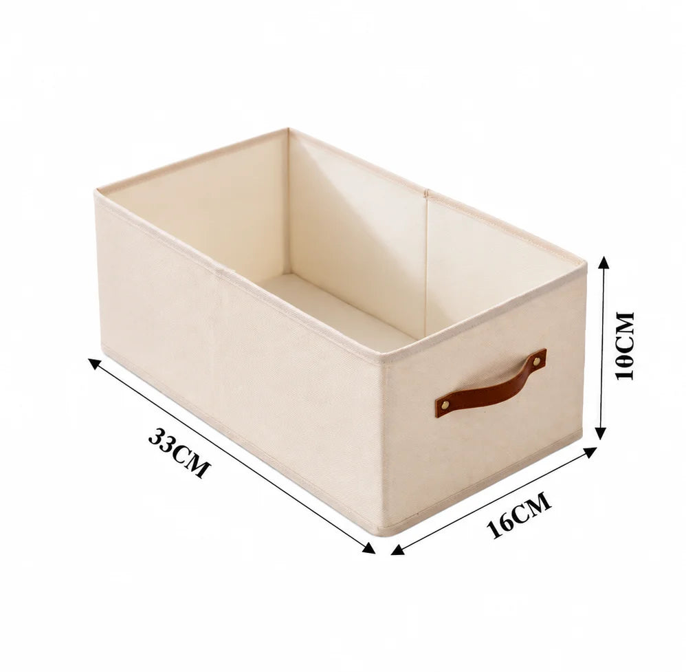 Greenwich Förvaringslåda 33×16×10 cm – Smal Stilren Hemorganisering
