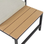 4-delat Loungeset – Hörnsoffa & Matbord