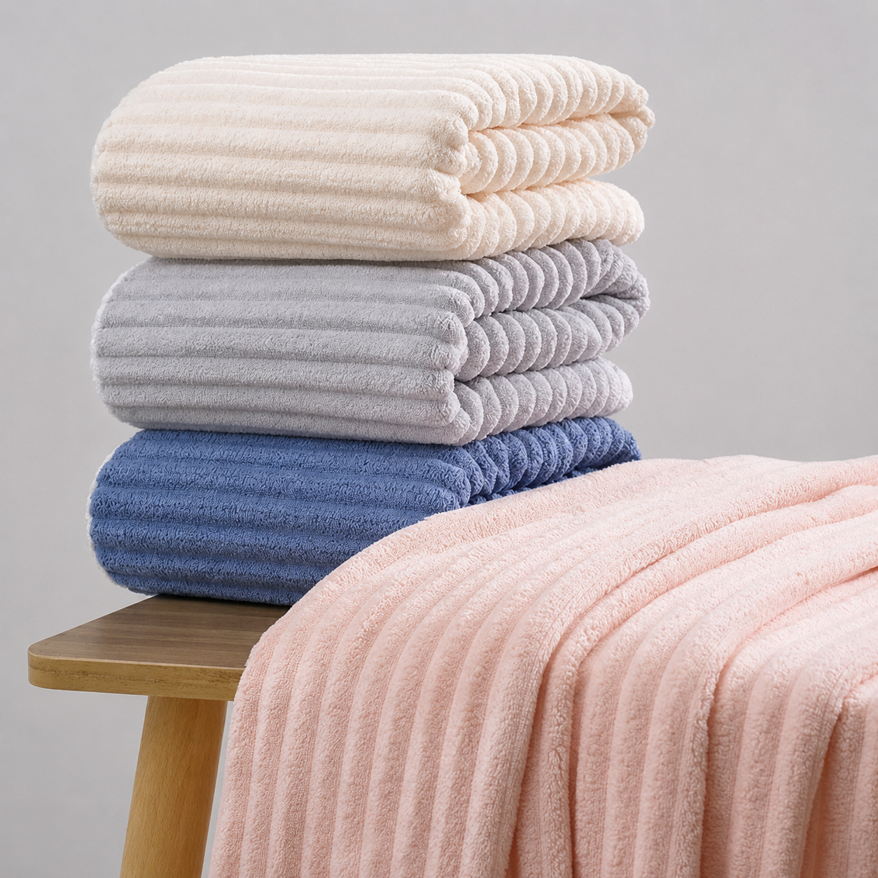 Mikrofiberhandduk för dusch – superabsorberande, mjuk och snabbtorkande badhandduk