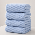 Mjuk och lyxig badhandduksset i mikrofiber – 4-pack snabbtorkande handdukar för bad, spa och träning