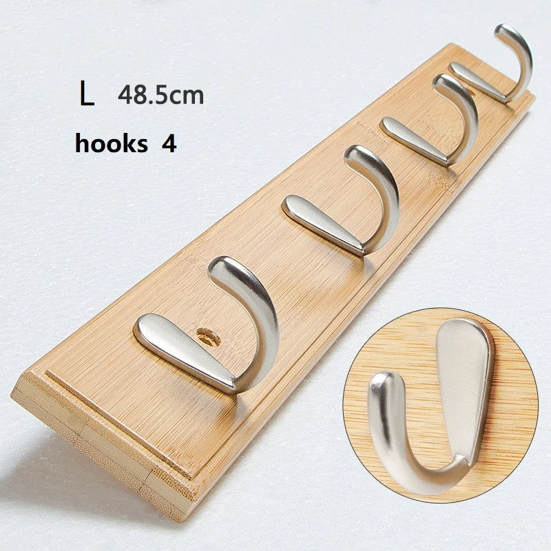 3/4-Pack Trä Väggkrokar – Dörr & Vägghängare Kök, Badrum & Hall