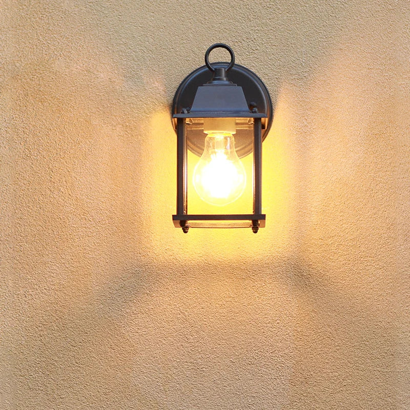 Retro Utomhus Vägglampa E27 – Villa & Balkong Vintage