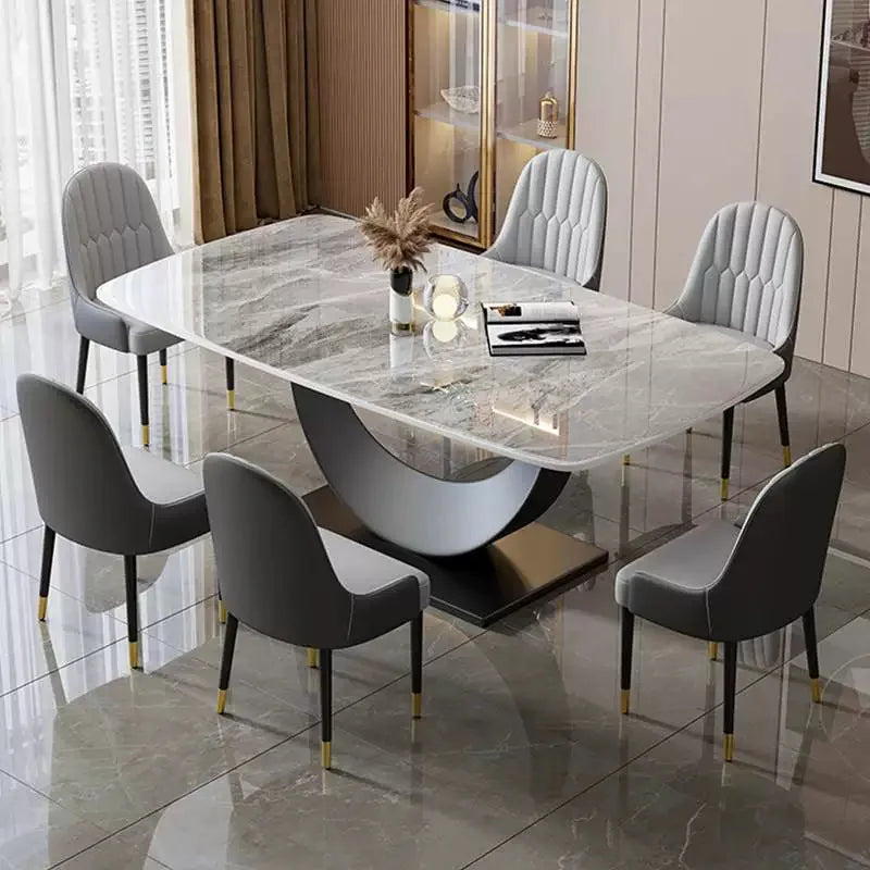 Serveringsbord Designer – Marmor & Caféstil