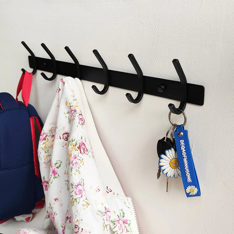 Svart Rostfritt Stål 304 Väggkrok – Kläder, Handduk & Kappa Hall & Badrum