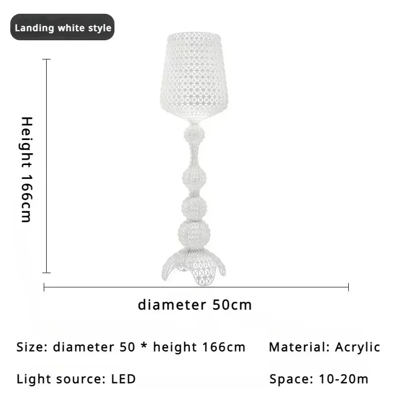 Nordisk Designer Golvlampa – Utställning, Villa & Vardagsrum