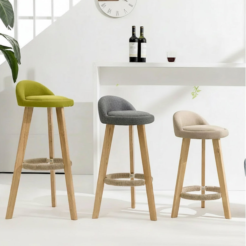 Höga Barpall i Trä – Köksö & Bar