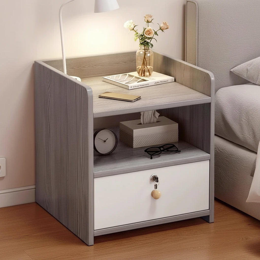 Nattduksbord Modern Nordisk – Låsbar Låda