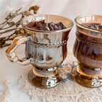 Iced Americano Kaffe Doftljus Glas – Nischpresent Kaffeälskare
