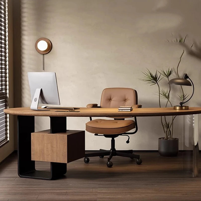 Minimalistiskt Skrivbord – Låda Trä Stående