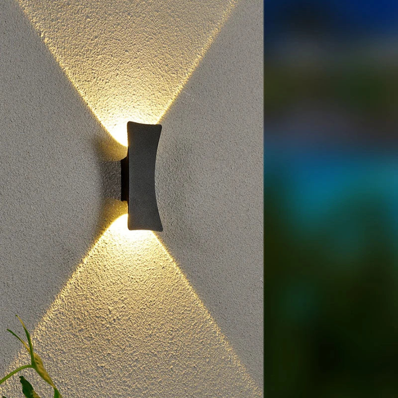 Utomhus LED Vägglampa 6W – Terrass, Balkong & Port