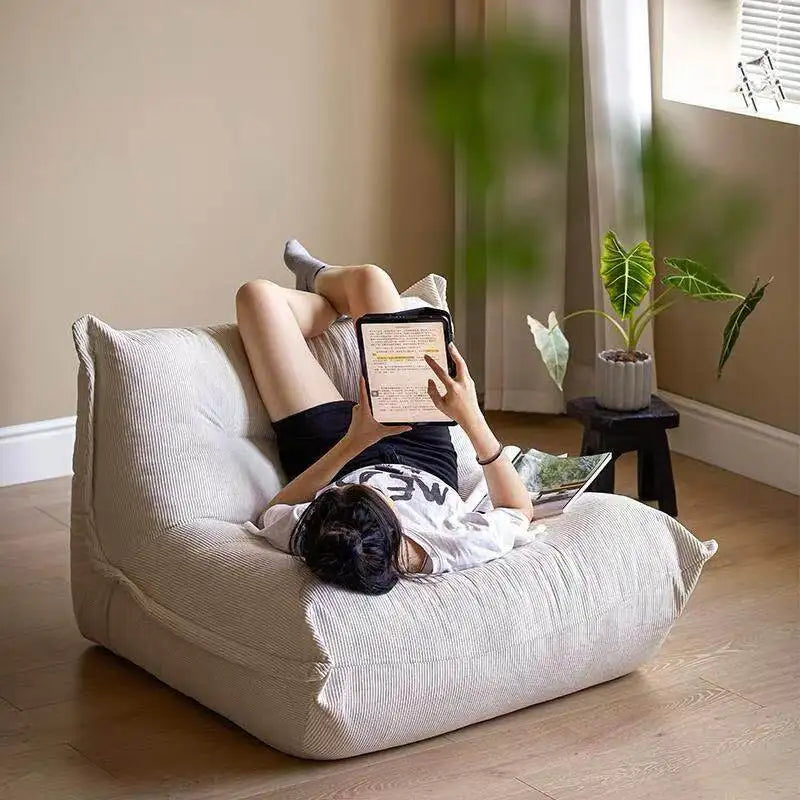 Bönpåsesoffa Lazy-stil – Latex & Skum