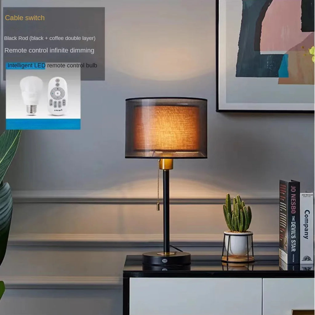 Nordisk Kreativ LED Golvlampa – Fjärrkontroll Sovrum