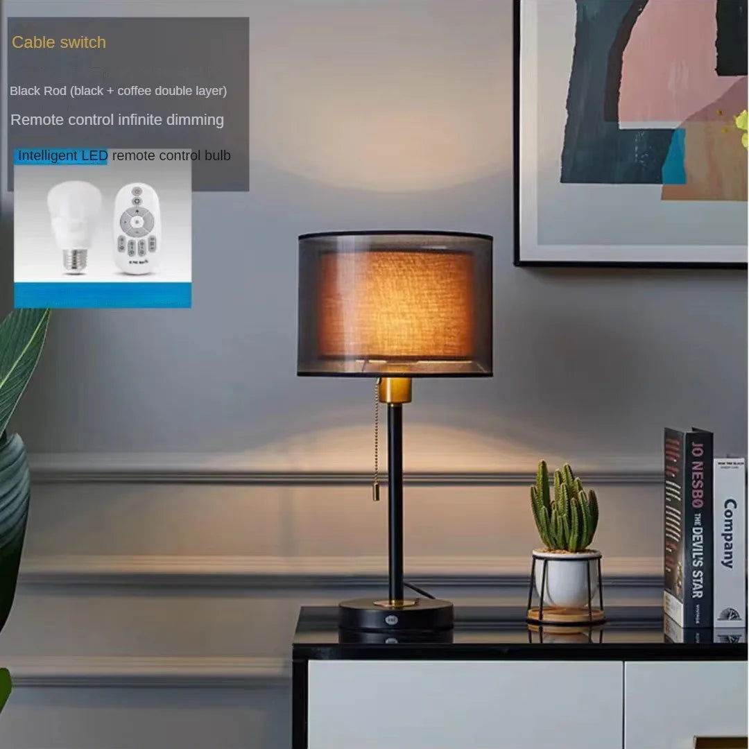 Nordisk Kreativ LED Golvlampa – Fjärrkontroll Sovrum