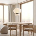 Wabi-Sabi Taklampa Rispapper – Japansk Hänglampa LED