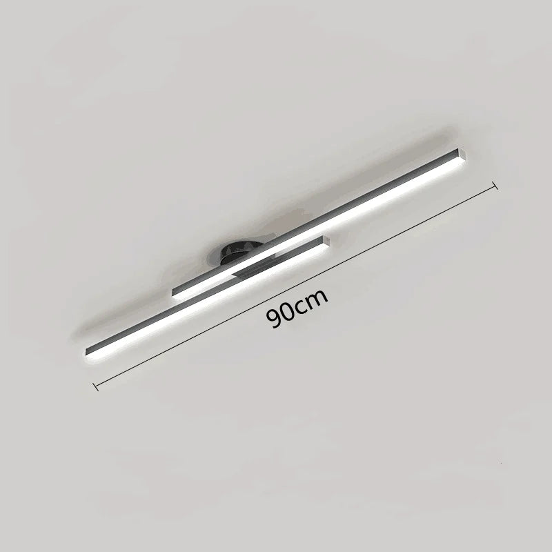 Lång Aluminium LED Taklampa – Hall, Balkong & Korridor