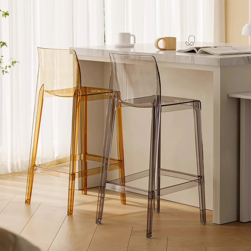 Transparent Akryl Barpall – Skandinavisk Stil