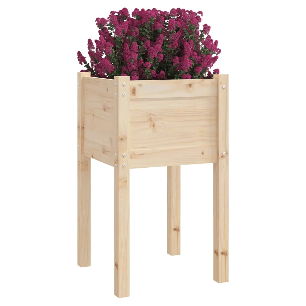 Massiv Tallplanteringslåda 50×50×70 cm – Stor Kapacitet Trädgård & Terrass