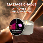 Massageolja Doftljus Amber & Vanilj 60ml – Sojvax Fuktgivande Jul Present