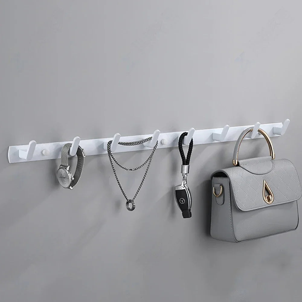 Aluminium Väggkrok Vit – Handduk, Kappa & Klädförvaring Hall & Badrum