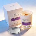 Doftljus Jul Passionsfrukt & Viol Sojvax – Avkoppling & Stressrelief
