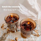 Iced Americano Kaffe Doftljus Glas – Nischpresent Kaffeälskare
