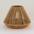 Handflätad Retro Papperslampskärm – Rattan Hänglampa Kafé & Hotell