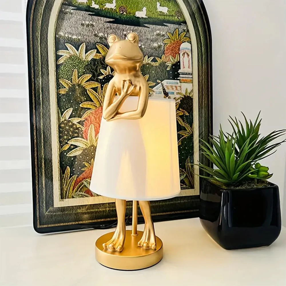 Groda Bordslampa USB – Kreativ Dekorationslampa