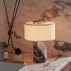 Lyxig Marmor Bordslampa Touch – Portabel Dimbar
