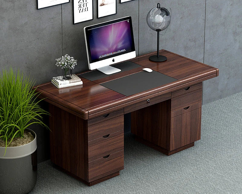 Executive Gaming Skrivbord – Trä Lyxig Display
