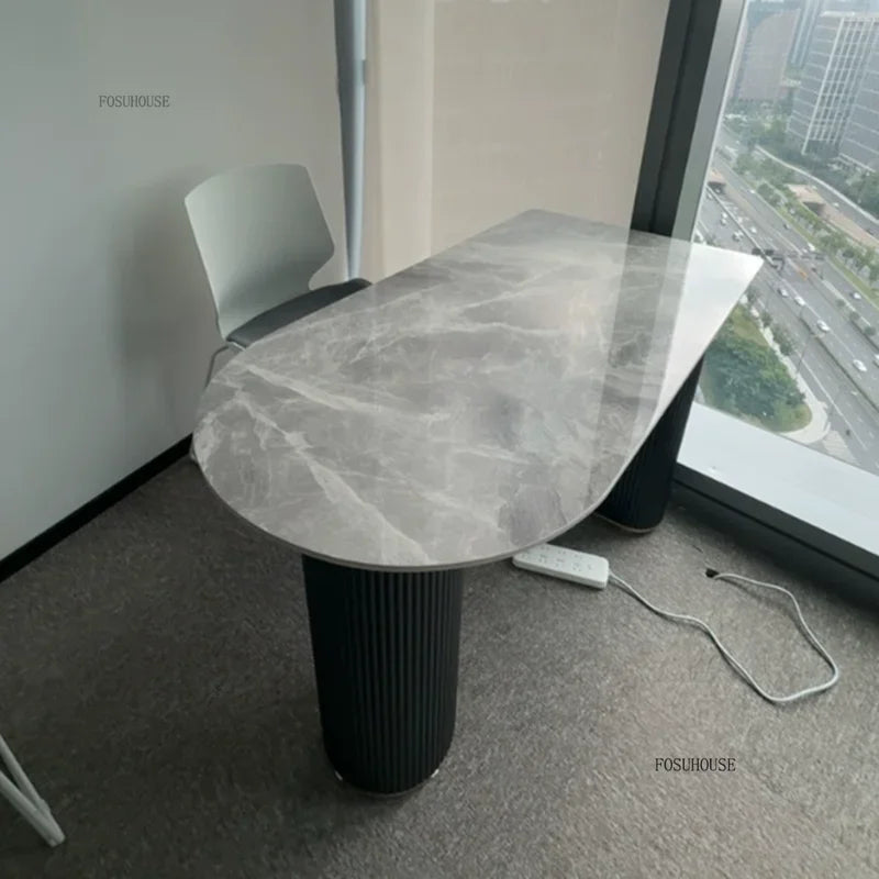 Lyxskrivbord Stenslab – Kompakt Kontor