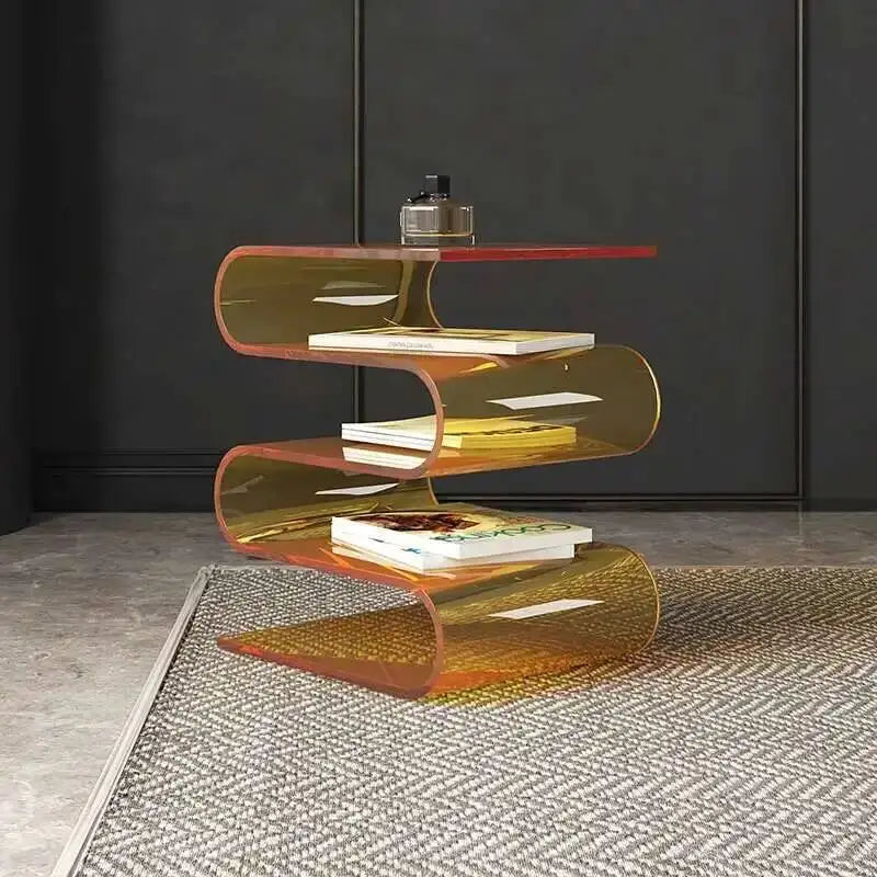 Akrylbord Modern – Transparent Soffbord