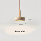 Travertin Sängbordslampa Liten – Kreativ Stenslab Sovrum & Vardagsrum