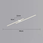 Lång Aluminium LED Taklampa – Hall, Balkong & Korridor