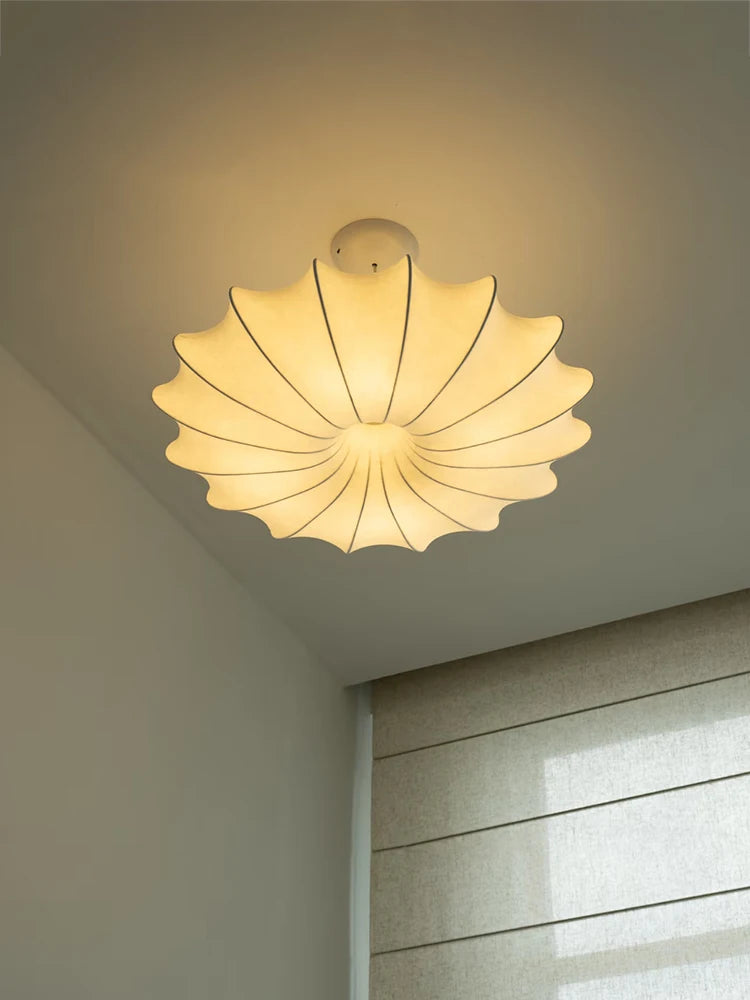 Japansk Wabi-Sabi Silkeshänglampa LED – Vardagsrum & Sovrum