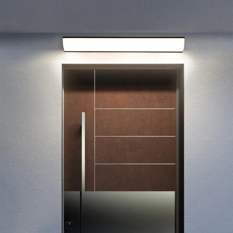 Minimalist Rand Vägglampa Utomhus – Villa & Trädgård