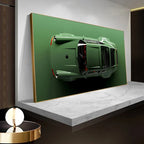 Lyxig Sportbil Canvas Poster Stor – Racing Supercar Väggkonst Kontor & Hem