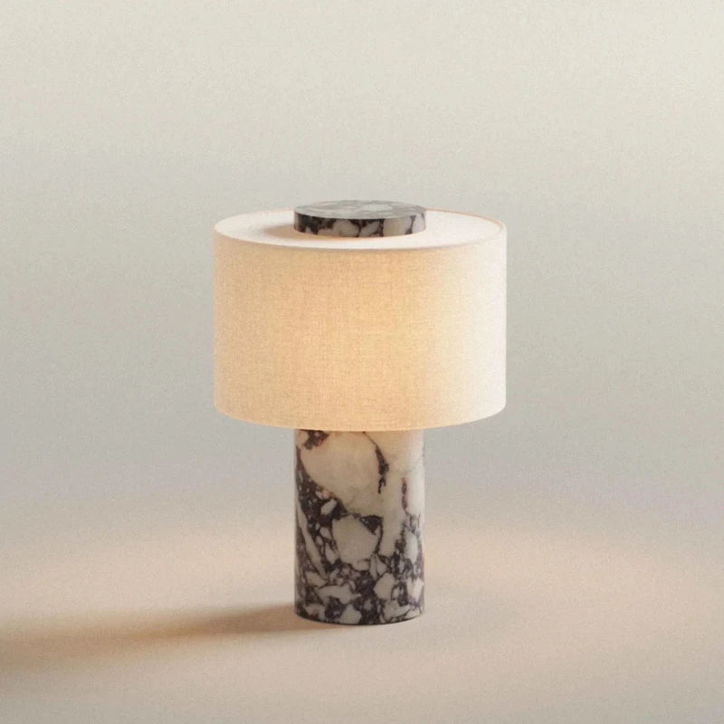 Lyxig Marmor Bordslampa Touch – Portabel Dimbar