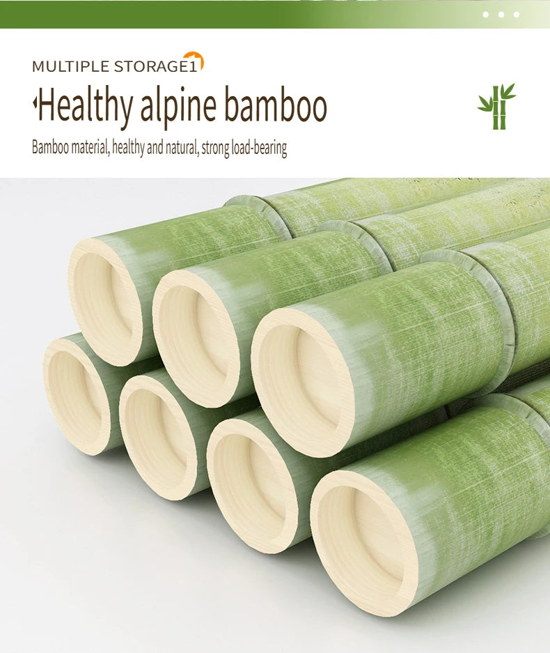 Bambu Skohylla Skoskåp – Naturlig Skoförvaring Entré & Garderob