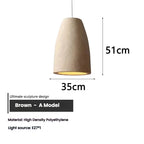 Wabi-Sabi Hänglampa Nordisk LED – Designer Vardagsrum & Matsal