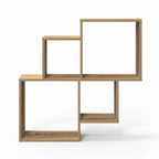 Kubisk Väggshylla Modulär – Modernt Öppet Hyllsystem MDF Flexibel Design