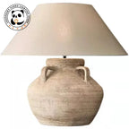 Nordisk Wabi-Sabi Retro Bordslampa – Handgjord Hotell