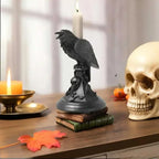 Halloween Gotisk Korp Ljuslykthållare Silikonform – Bordsdekoration