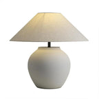 Wabi-Sabi Keramisk Bordslampa Svart – Japansk Retro