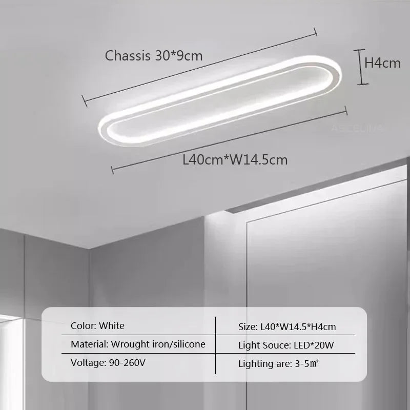 Modern LED Taklampa – Vardagsrum, Sovrum & Hall