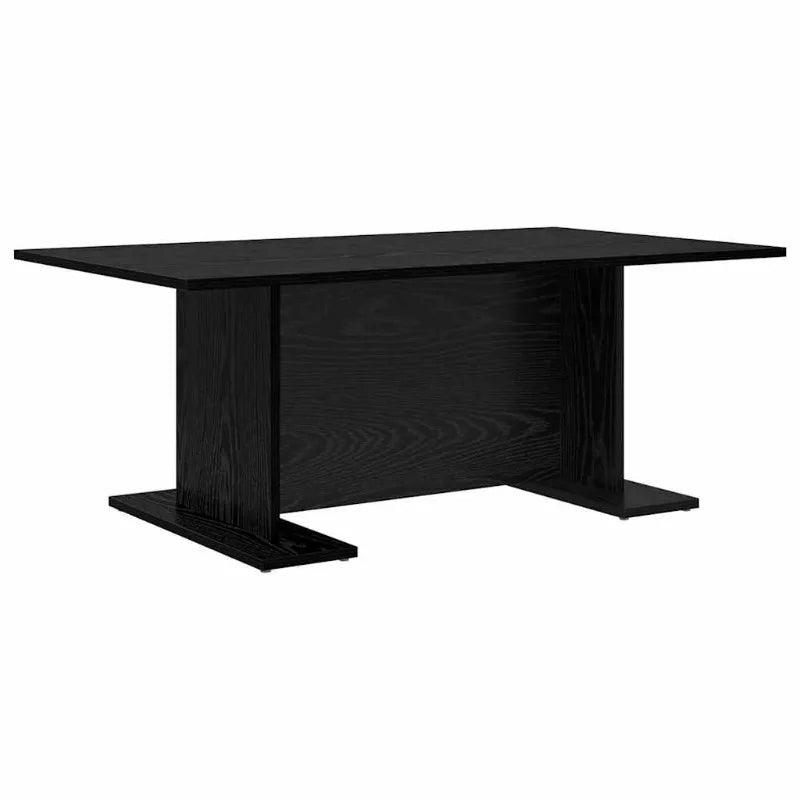 Soffbord Svart Ek 103x60 cm – Engineering Wood