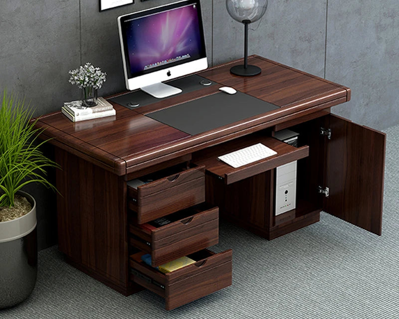 Executive Gaming Skrivbord – Trä Lyxig Display