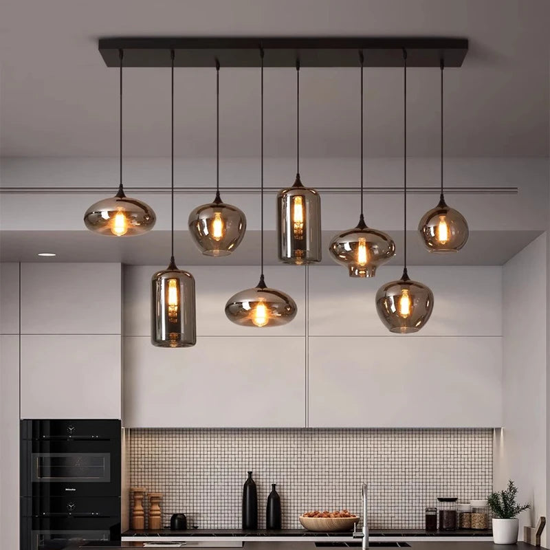 Modern Ring LED Hänglampa – Vardagsrum, Matsal & Inomhusbelysning