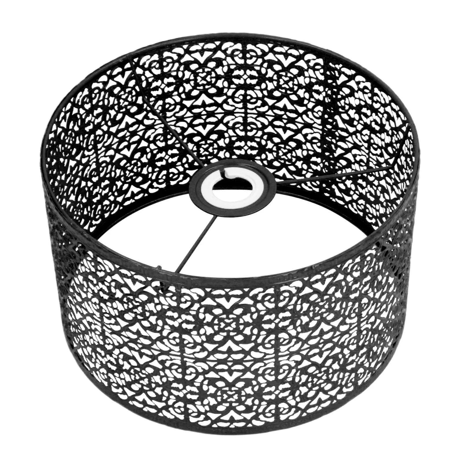 Genombrutet Metallampskärm E27/E14 – Universell Sovrum & Balkong