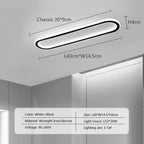 Modern LED Taklampa – Vardagsrum, Sovrum & Hall